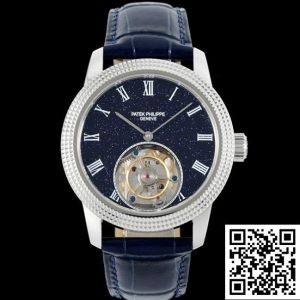 Replica Patek Philippe Tourbillon RMS Factory Blue Dial