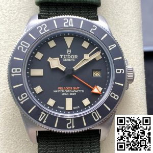 Replica Tudor Pelagos M2542G247NU-0002 1:1 Best Version M+ Factory Green Strap