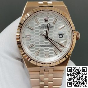 Replica Rolex Land-Dweller 127335-0001 Rose gold