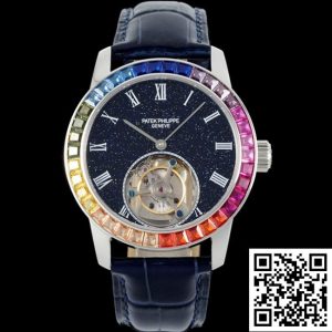 Replica Patek Philippe Tourbillon RMS Factory Colored bezel