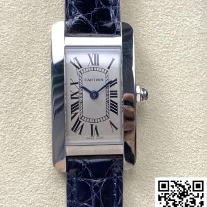 Replica Cartier Tank WSTA0083 1:1 Best Edition 8848 Factory Silver Dial