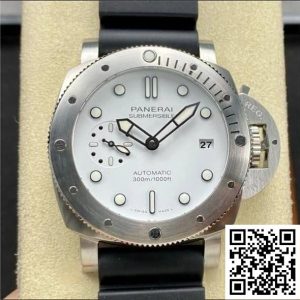 Replica Panerai Submersible PAM02223 1:1 Best Edition VS Factory White Dial