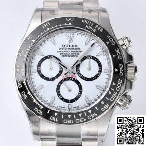 Replica Rolex Cosmograph Daytona M126500ln-0001 1:1 Best Edition Clean Factory White dial