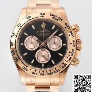 Replica Rolex Daytona m126505-0001 1:1 Best Edition Clean Factory Black Dial