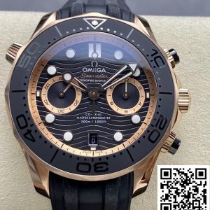 Replica Omega Seamaster 210.62.44.51.01.001 1:1 Best Edition N1 Factory Ceramic Dial