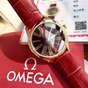 Omega De Ville Tr??sor Quartz 36 mm 428.58.36.60.11.001 Swiss Original Movement